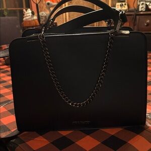Steve Madden Black Shoulder Bag